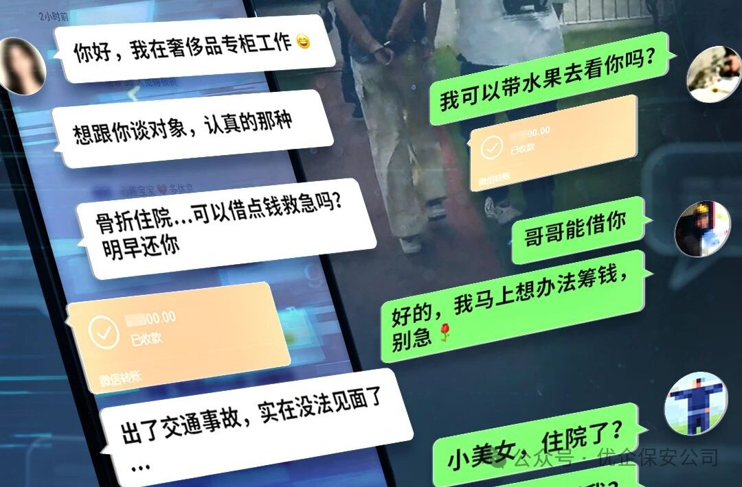 【优企反诈】|“白富美”放线，愿者上钩？